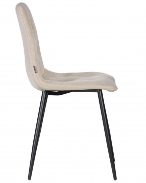 Стул обеденный DOBRIN CHILLY ROMBO, Капучино Simple 05, основание черное в Игре - igra.ok-mebel.com | фото 3