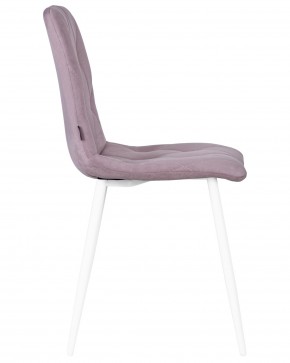 Стул обеденный DOBRIN CHILLY ROMBO, Лавандовый Simple 48, основание белый в Игре - igra.ok-mebel.com | фото 3