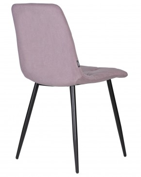 Стул обеденный DOBRIN CHILLY ROMBO, Лавандовый Simple 48, основание черное в Игре - igra.ok-mebel.com | фото 4
