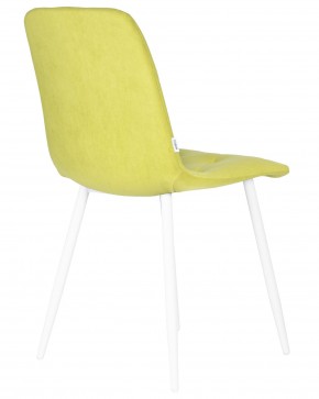 Стул обеденный DOBRIN CHILLY ROMBO, Лайм Simple 14, основание белый в Игре - igra.ok-mebel.com | фото 4