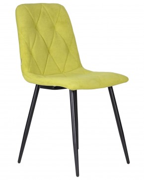 Стул обеденный DOBRIN CHILLY ROMBO, Лайм Simple 14, основание черное в Игре - igra.ok-mebel.com | фото 2