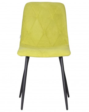 Стул обеденный DOBRIN CHILLY ROMBO, Лайм Simple 14, основание черное в Игре - igra.ok-mebel.com | фото 6