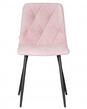 Стул обеденный DOBRIN CHILLY ROMBO, Розовый Simple 03, основание черное в Игре - igra.ok-mebel.com | фото 6