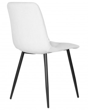 Стул обеденный DOBRIN CHILLY ROMBO, Светло-серый Simple 29, основание черный в Игре - igra.ok-mebel.com | фото 4