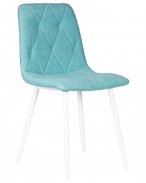 Стул обеденный DOBRIN CHILLY ROMBO, Тиффани Simple 51, основание белый в Игре - igra.ok-mebel.com | фото