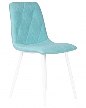 Стул обеденный DOBRIN CHILLY ROMBO, Тиффани Simple 51, основание белый в Игре - igra.ok-mebel.com | фото 2