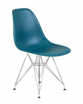 Стул обеденный DOBRIN DSR, ножки хром, цвет морской волны (G-05) в Игре - igra.ok-mebel.com | фото 2