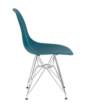 Стул обеденный DOBRIN DSR, ножки хром, цвет морской волны (G-05) в Игре - igra.ok-mebel.com | фото 4