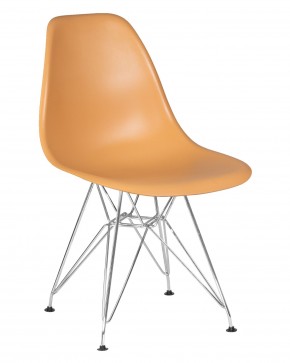 Стул обеденный DOBRIN DSR, ножки хром, цвет персиковый (NX-Y-06) в Игре - igra.ok-mebel.com | фото