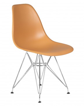 Стул обеденный DOBRIN DSR, ножки хром, цвет персиковый (NX-Y-06) в Игре - igra.ok-mebel.com | фото 2