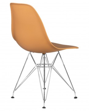 Стул обеденный DOBRIN DSR, ножки хром, цвет персиковый (NX-Y-06) в Игре - igra.ok-mebel.com | фото 4