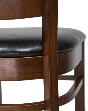 Стул обеденный DOBRIN JERRY, шоколад, чёрный в Игре - igra.ok-mebel.com | фото 6