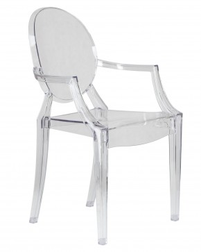 Стул обеденный DOBRIN LOUIS GHOST, цвет прозрачный в Игре - igra.ok-mebel.com | фото 2