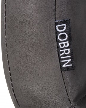 Стул обеденный DOBRIN MARK, черные ножки, серая антрацитовая винтажная экокожа (RU-08) в Игре - igra.ok-mebel.com | фото 9