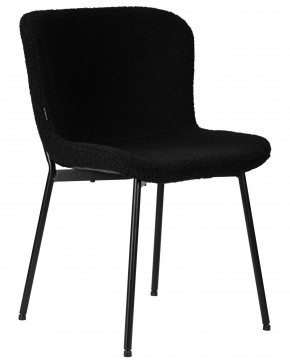 Стул обеденный DOBRIN MILO, черные ножки, черный букле (UF992-12) в Игре - igra.ok-mebel.com | фото