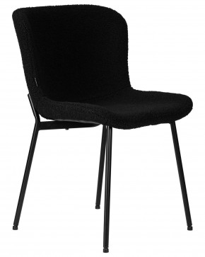 Стул обеденный DOBRIN MILO, черные ножки, черный букле (UF992-12) в Игре - igra.ok-mebel.com | фото 2