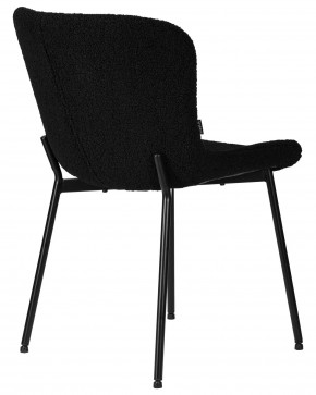 Стул обеденный DOBRIN MILO, черные ножки, черный букле (UF992-12) в Игре - igra.ok-mebel.com | фото 4