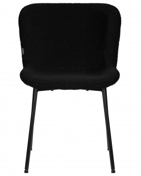 Стул обеденный DOBRIN MILO, черные ножки, черный букле (UF992-12) в Игре - igra.ok-mebel.com | фото 6