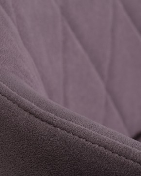 Стул обеденный DOBRIN ROBY, ЭМАЛЬ ЧЕРНЫЙ МУАР велюр Catania Lavender в Игре - igra.ok-mebel.com | фото 10