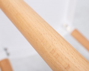 Стул обеденный DOBRIN THEO, ножки светлый бук, цвет белый (W-02) в Игре - igra.ok-mebel.com | фото 13