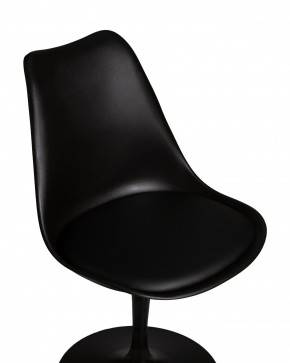 Стул обеденный DOBRIN TULIP, черное основание, цвет черный (B-03) в Игре - igra.ok-mebel.com | фото 7