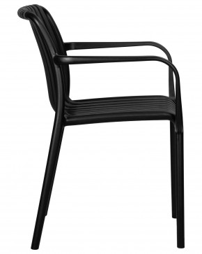 Стул обеденный DOBRIN WALTER ARM, черный (B-03) в Игре - igra.ok-mebel.com | фото 3