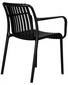 Стул обеденный DOBRIN WALTER ARM, черный (B-03) в Игре - igra.ok-mebel.com | фото 4