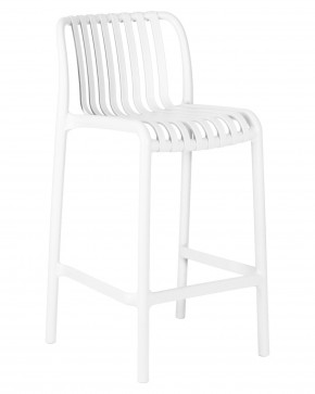 Стул полубарный DOBRIN CHLOE, белый (W-02) в Игре - igra.ok-mebel.com | фото