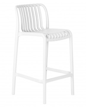 Стул полубарный DOBRIN CHLOE, белый (W-02) в Игре - igra.ok-mebel.com | фото 2