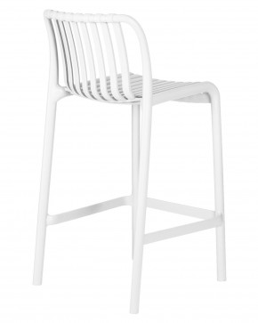Стул полубарный DOBRIN CHLOE, белый (W-02) в Игре - igra.ok-mebel.com | фото 3