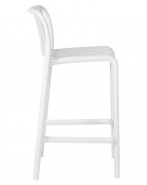 Стул полубарный DOBRIN CHLOE, белый (W-02) в Игре - igra.ok-mebel.com | фото 4