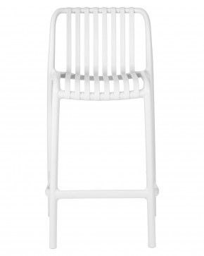 Стул полубарный DOBRIN CHLOE, белый (W-02) в Игре - igra.ok-mebel.com | фото 6