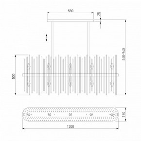 Светильник на штанге Bogate"s Allure 485/10 Smart в Игре - igra.ok-mebel.com | фото 4