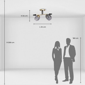 Светильник на штанге De City Клэр 4 463012402 в Игре - igra.ok-mebel.com | фото 6