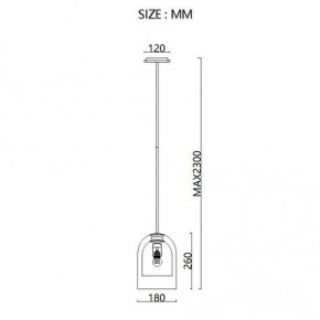 Светильник на штанге Imperiumloft ARIA Turquoise ARIA01 в Игре - igra.ok-mebel.com | фото 8
