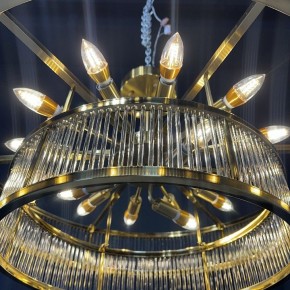 Светильник на штанге Imperiumloft RH Marais Round Chandelier 40,2668 в Игре - igra.ok-mebel.com | фото 5