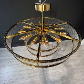 Светильник на штанге Imperiumloft RH Marais Round Chandelier 40,2668 в Игре - igra.ok-mebel.com | фото 8
