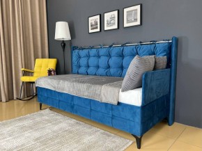 СВЕТЛАНА 3 Кровать линейная (Синий) в Игре - igra.ok-mebel.com | фото 2