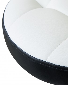 Табурет барный DOBRIN BRUNO, бело-чёрный в Игре - igra.ok-mebel.com | фото 3