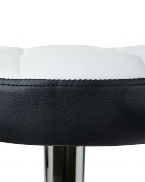 Табурет барный DOBRIN BRUNO, бело-чёрный в Игре - igra.ok-mebel.com | фото 5