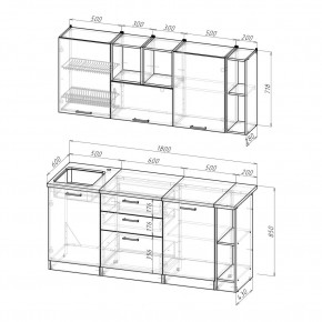 ТОМИЛЛА Кухонный гарнитур Макси 4 (1800 мм ) в Игре - igra.ok-mebel.com | фото 2