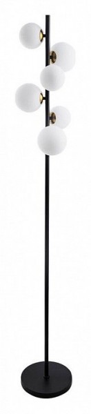 Торшер Arte Lamp Gemini A2243PN-6BK в Игре - igra.ok-mebel.com | фото