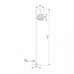 Торшер Eurosvet Gemini 80492/1 черный в Игре - igra.ok-mebel.com | фото 4