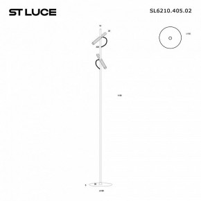 Торшер ST-Luce LILT SL6210.405.02 в Игре - igra.ok-mebel.com | фото 2