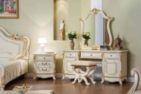 Туалетный стол + Зеркало Мона Лиза (крем) в Игре - igra.ok-mebel.com | фото 8