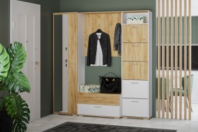 Тумба для обуви НМ 013.25 "Санти" (Белый/Крафт Золотой) в Игре - igra.ok-mebel.com | фото 3