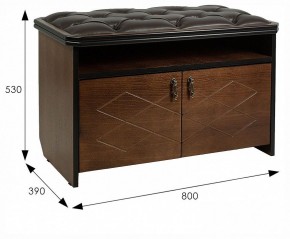 Тумба для обуви Патриция 2 в Игре - igra.ok-mebel.com | фото 11