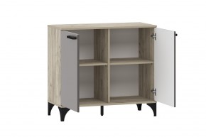 Тумба НМ 013.78 "Марсель" (Софт Графит/Дуб Крафт Серый) в Игре - igra.ok-mebel.com | фото 2
