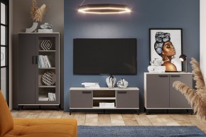 Тумба НМ 013.78 "Марсель" (Софт Графит/Дуб Крафт Серый) в Игре - igra.ok-mebel.com | фото 3