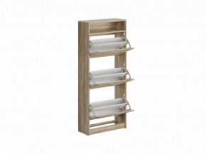 Тумба ОРИОН с тремя полками для обуви, цвет Дуб Сонома в Игре - igra.ok-mebel.com | фото 2